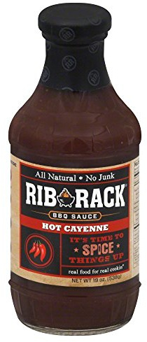Rib Rack Sauce Bbq Hot Cayenne