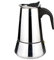 Ruiqas Moka Pot - Cafetera de inducción de acero inoxidable, cafetera Moka Pot Espresso con filtro para uso doméstico