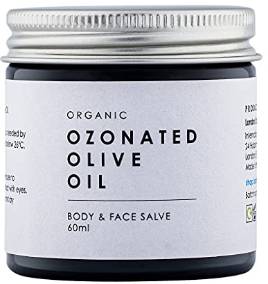 Ozoniserad Olivolja - Kropp & Ansikte, Ekologisk 60 ml - London Ozone | Läkning | Hudinflammation | Svamp