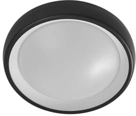 Lindby LED Deckenlampe aussen Ø 24,5 cm, Deckenleuchte außen strahlwassergeschützt IP65 14,5W Außendeckenlampe Außenleuchte Gartenlampe