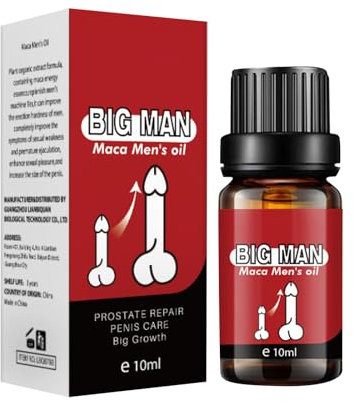 Massage Öl für Männer, Vergrößerungs Öl für schnelles Wachstum, 10ML