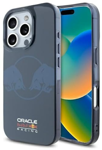 CG MOBILE Red Bull IML Two Bulls kompatibel mit MagSafe Hülle für iPhone 16 Pro Max (Marine)