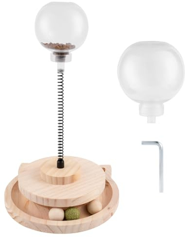 Wiggling Dog Treat Toy, Wiggling Dog Treat Toy, Food Ball for Dogs, Intelligence Toy for Dogs, Treats Feeder, Interactive Treat Balls for Slow Eating