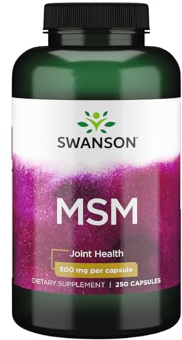 Swanson MSM, 500mg - 250 caps