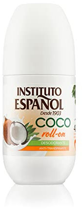 Instituto Español Desodorante de Coco Roll-On, Blanco, Fruity