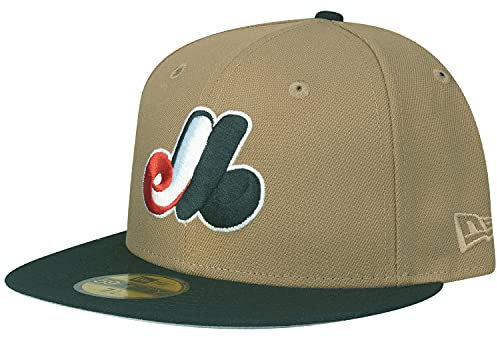 New Era 59Fifty Fitted Cap - Montreal Expos Khaki - 6 7/8