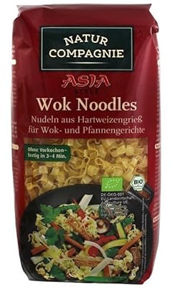 NATUR COMPAGNIE Asia - Wok Noodles, 250g (1er Pack)