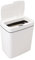 Glomora 18L Cubo De Basura Inteligente, Cubo De Basura con Sensor De Movimiento Que Funciona con Batería - Cubo De Basura De Baño Blanco con Tapa - A Prueba De Fugas Y Elegante