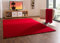 Steffensmeier Gabbeh Teppich Nomade | Wolle (Schurwolle), Rot, Größe: 80x150 cm Kurzflor Teppich für Wohnzimmer, Flur, Ethno Look
