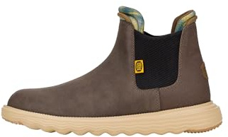 Hey Dude Branson Classic - Scarpe Uomo Slip-On Stivaletti, Desert Brown, 42