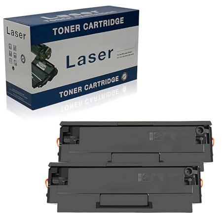 Ineecink Kompatible Tonerkartusche Als Ersatz Für HP W1106X W1106A 106A 106X Zur Verwendung Mit HP Laser MFP 135A 135W 135AG 137FWG 137FNW 107A 107W Drucker, (Schwarz - 3000 Seiten),2 Pack