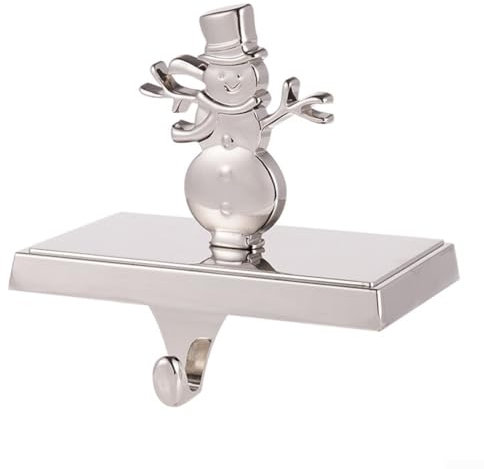 Ganci antiscivolo per mensola da caminetto, senza chiodi (pupazzo di neve)