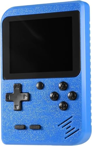 Console Portatile con Giochi Arcade | Mini Console di Giochi Retrò | 400 giochi in 1 | Portatile ogiochi Classici regalo natale | Super Console Retrò Game per Bambini e Adulti | Blu