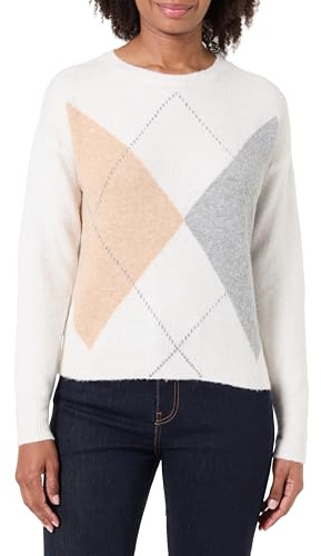 SPRINGFIELD Diamond Print Sweater Sweater Mujer (Pack de 1)