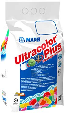 Mapei Ultracolor Plus mittelgrau Flexfuge schnell, für Fugen von 2 bis 20 mm (1 Beutel 5 kg)