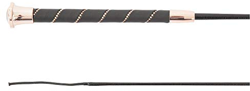 BR Dressurgerte Orion Ledergriff schwarz-rosé 110 cm
