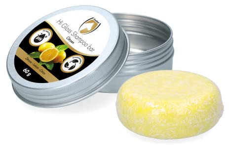 Excellent Hi Gloss Shampoo bar citron – schampo bar med stark rengöring och vård – lämplig för hästar – 60 gram