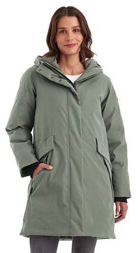 G.I.G.A. DX by killtec Donna Parka funzionale/parka impermeabile con cappuccio GW 12 WMN PRK, seagrass, 48, 43355-000