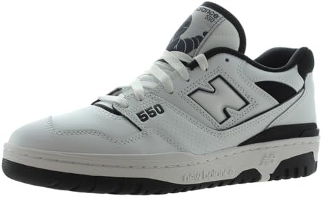 New Balance 550 Unisex Shoes Size 11.5, Color: Pure White/Core Black-White