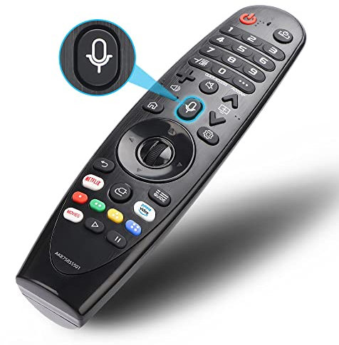 New Voice Magic Remote AKB75855501 Compatible with LG Smart TV Remote Replacement for AN-MR20GA AN-MR19BA LG TV Magic Remote, with Netflix, Prime Video Buttons
