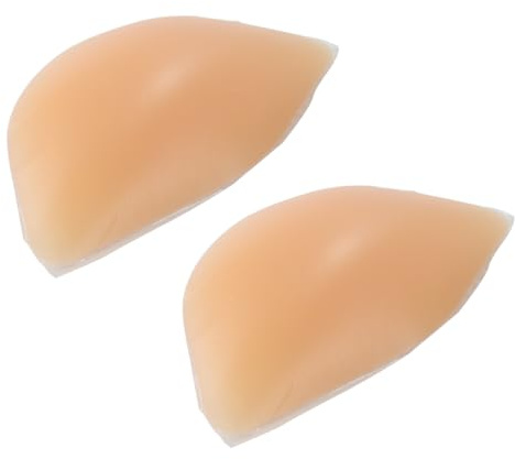Enwye Kycklingfilé-bh-inlägg, silikonbröstinlägg, BH-pads, bröstförstärkare, push up-bh-fyllmedel passar de flesta kupstorlekar för bikini-baddräkt