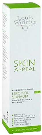 Louis Widmer Skin Appeal Lipo Sol Reinigungsschaum, 150 ml