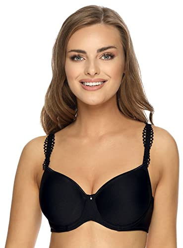 VIANIA! 144457 Bügel-BH mit Spacercups gemoldet Sally Farbe Schwarz, Größe:100, Cup:B