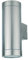 Grafner UP and DOWN Edelstahl Wandlampe 2x GU10 IP44 Wand Außenleuchte, für außen und innen, oben unten Wandleuchte Lampe Außen Hoflampe