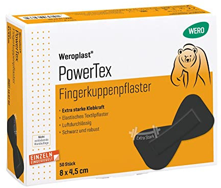 Fingerkuppenpflaster Weroplast® PowerTex 8 cm x 4,5 cm
