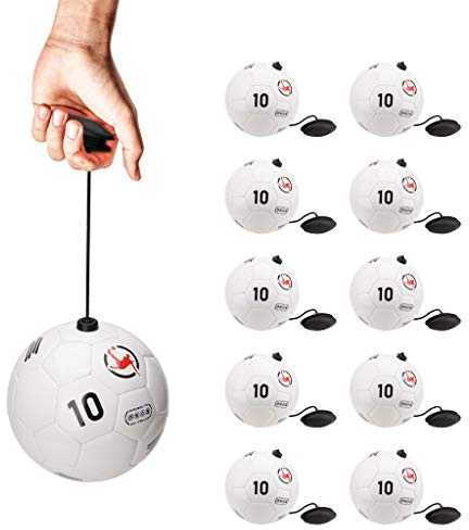 Juggle Pro Fußball Trainingsball 10 Fußbälle Größe 2