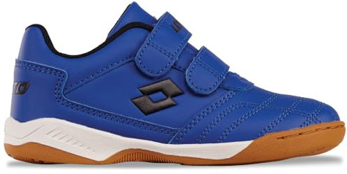 LOTTO Unisex barnsneakers, Blå svart, 34 EU