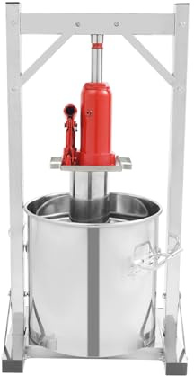 Fricienc Frutta vino spremiagrumi manuale sidro tintura uva verdure miele pressa con manico a T struttura triangolare per la cucina