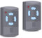 Handsender 2 pezzi apertura porta garage per Hörmann hsm4-868, telecomando porta garage 868,30 MHz 4 canali per Hörmann HSM 2/4,HSM4-868 HSE2-868 HS4-868