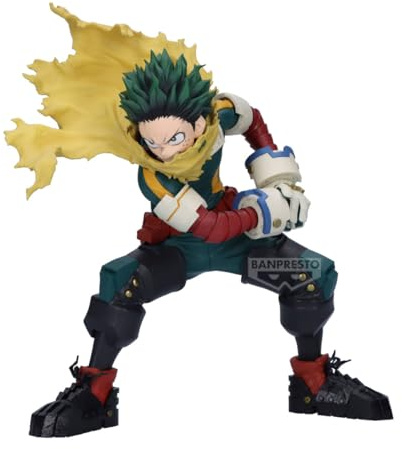 Banpresto Izuku Midoriya My Hero Academia - Massimatic 18 cm - Multicolore BP29195P - Figura da collezione - Ottimo per i fan degli anime