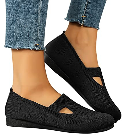 Chausson Ballerine Femme Plates Interieur Chaussures Danse Latine Pantoufle Pied Large Confort Chic Et Elegant Mocassin Fermé Chaussure Ete Bride