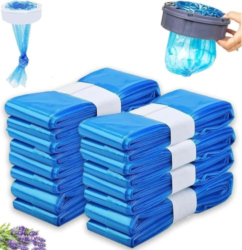 9-Pack Nappy Bin Refills | Compatible with Tommee Tippee Simplee Sagenic, Twist & Click disposal System | Smell Proof | Baby Diaper Pail Liner