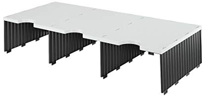 Styro 268132198 Erweiterungsmodule Trio styrodoc, grau/schwarz