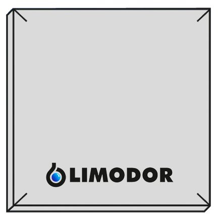LIMODOR 10x Original - Filter - Filtereinsatz für Badlüfter F/M - Limot Compact 238x238mm - Ersatzfilter - Art.-Nr.: 00070