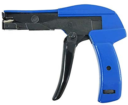 KATSU Kabelbinderpistole für Kabelbinder Hochleistungs-Profi-Spann- und Schneidwerkzeug mit automatischem bündigem Abschneiden für Kunststoff-Nylonbinder 417513