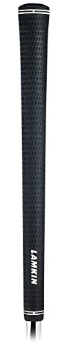 Lamkin Crossline Golf Club Grip, Midsize, .58 Round, For Maximum Feel and Stability, Black