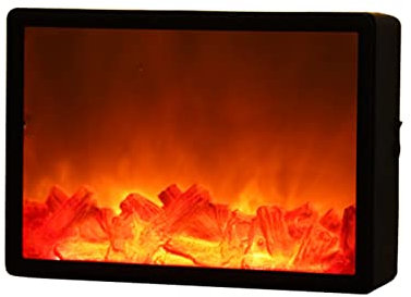 Bodhi2000 Lámpara de mesa innovadora de la chimenea de la llama del LED de la simulación útil