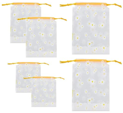 DLPRK 6 Piezas Bolsa Zapatos Viaje, Resistente al Agua, Multifuncional Organizador de Equipaje, Ahorro de Espacio, Drawstring Shoe Bags para Viajes Hogar, Guardar Zapatos