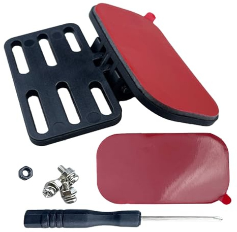 Rear Camera Holder - Multi Angle Adjustment Reaar Caamera Mount | View Window Mount | Car Dashcam Reverse Holder for Windshield Monitoring and Vehicle Safety