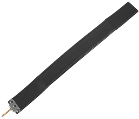 Milisten Sangle de Basse pour Accordéon Gaucher en Cuir Ajustable Longueur Minimale 56 CM Accessoire pour Accordéon 120 Basses Ceinture Main Gauche Confortable et Résistante