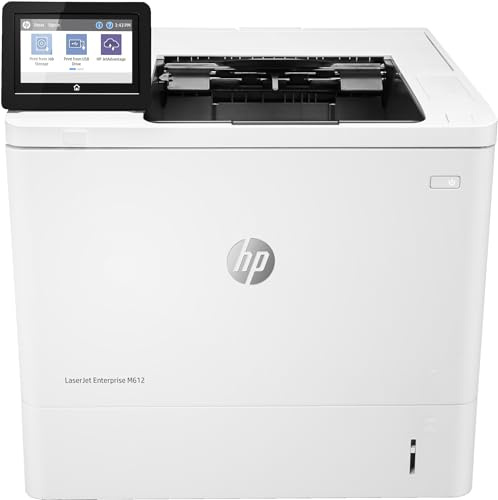 HP LaserJet Enterprise M612dn (7PS86A) - Monochrom Drucker A4 (beidseitig; schwarz; bis zu 71 ppm; USB 2.0, Gigabit Ethernet)