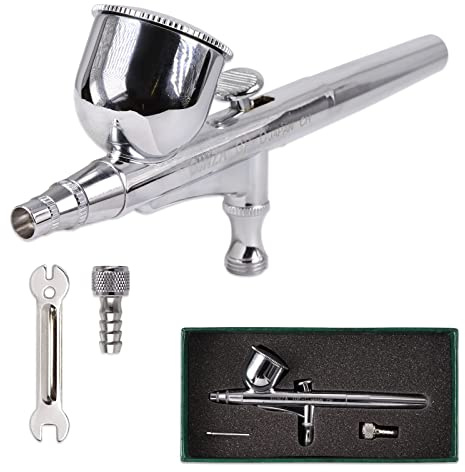 Ginza HP CS Dual Action Airbrush Gun/Gravity Feed (Model # GP-C) from Japan use for Nails. Airbrushing, Tanning, Tattoo, Body Spraying Painting, Auto Spray Painting or Art Painting