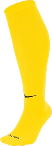 NIKE SX5728-719 Classic 2 Socks Unisex Adult TOUR YELLOW/BLACK Size M