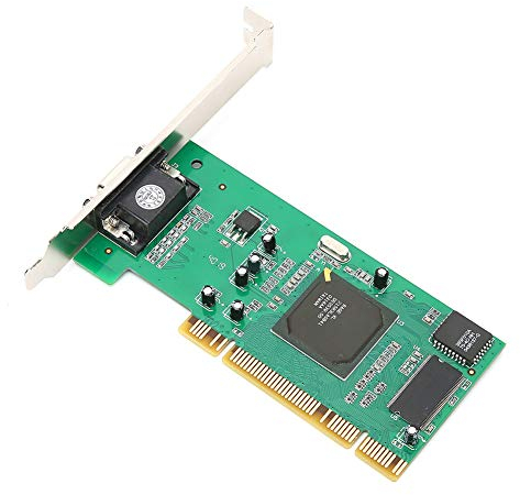 Grafikkarte, VGA PCI 8 MB 32 Bit, Desktop, Computerzubehör, Multi-Display, für ATI Rage XL, SDRAM, Metall + Leiterplatte, Grafik-Grafikkarte, PC-Grafikkarte