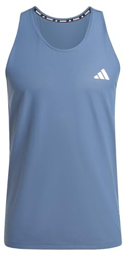 adidas Herren Own The Run Tank Top Tanktop, Preloved Ink, XL