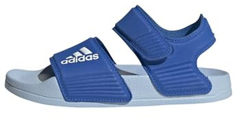adidas Adilette Sandals RUTSCHEN, Bright Royal/Cloud White/Clear Sky, 36 EU